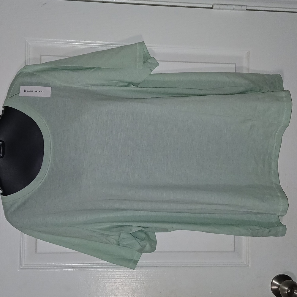Lane Bryant Scoop-Neck Classic Perfect Sleeve Tee Size 22/24
